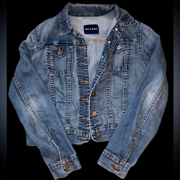 MIA & MOSS DENIM JACKET Size Small. EUC. - Picture 1 of 3